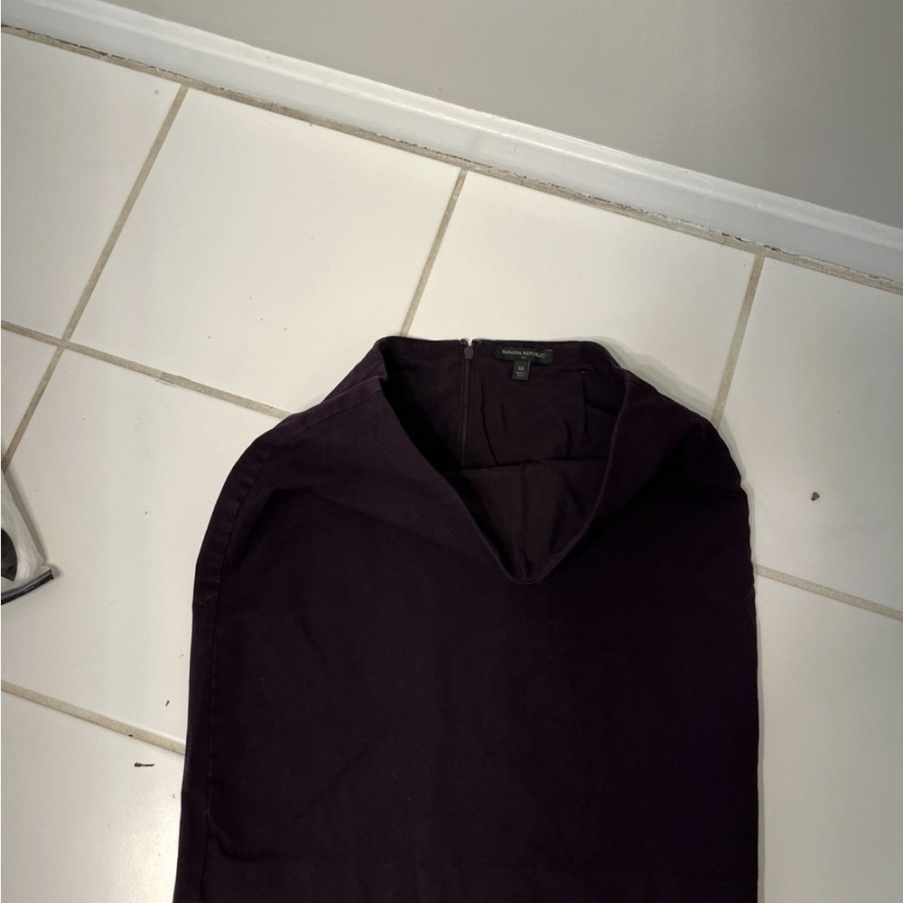 Dark Purple Skirt
